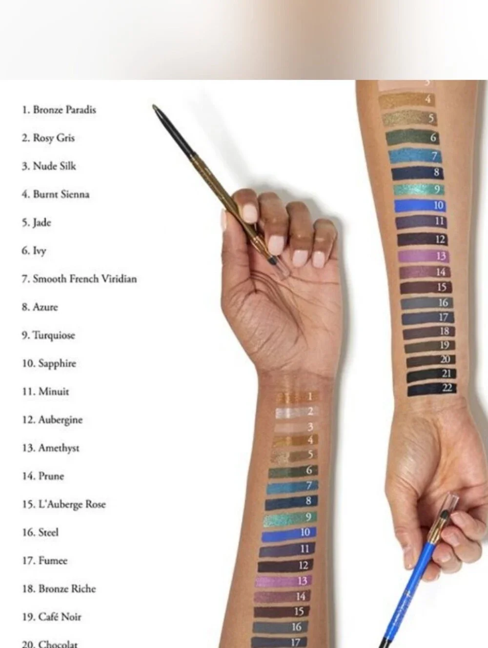Lancôme Le Stylo Waterproof Longlasting Smudge Eyeliner Pencil Minuit Indigo Blu